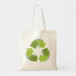 Bolso De Tela Sé Verde. Reutilizar, reducir, reciclar