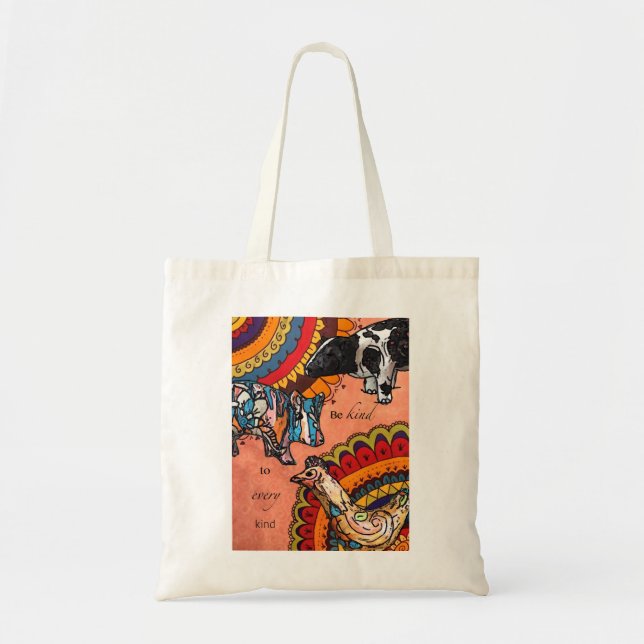 Bolso De Tela Sea bueno con cada clase (Frente)