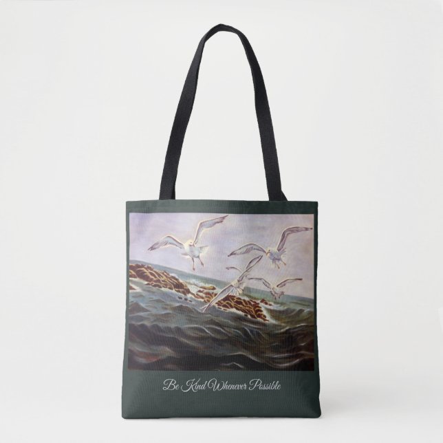 Bolso De Tela Sea bueno siempre que tote posible (Anverso)