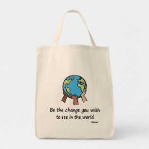 Bolso De Tela Sea el totebag del cambio
