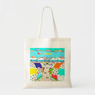 Bolso De Tela Sea Isle Promenade Tote Bag