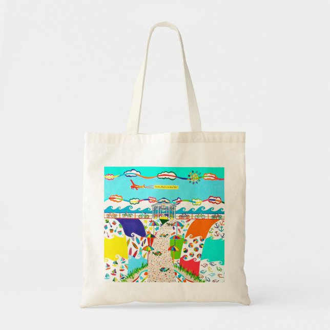 Bolso De Tela Sea Isle Promenade Tote Bag (Frente)