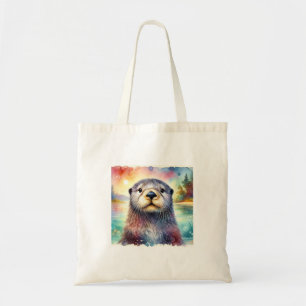 Bolso De Tela Sea Otter 081024AREF148 - Watercolor