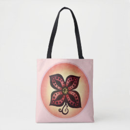 Bolso De Tela Sea su propia clase de flor