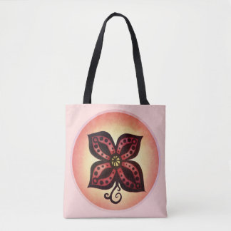 Bolso De Tela Sea su propia clase de flor
