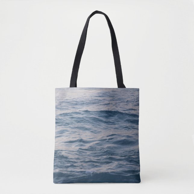 Bolso De Tela Sea water closeup (Anverso)