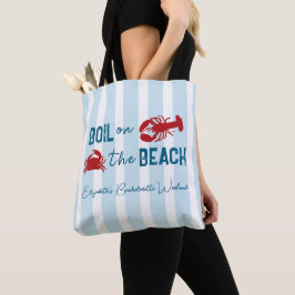 Bolso De Tela Seafood Boil Bachelorette Party