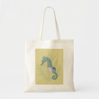 Bolso De Tela Seahorse Beach Bag