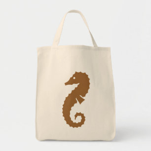Bolso De Tela Seahorse gigante