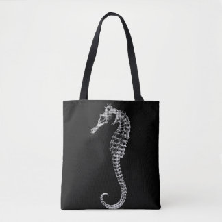 Bolso De Tela Seahorse Skeleton