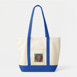 Bolso De Tela Seahorse Tote Bag