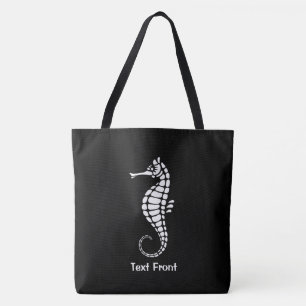 Bolso De Tela Seahorse White
