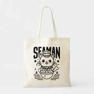 Bolso De Tela Seaman Cat Lover