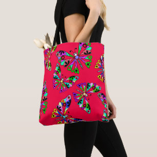 Bolso De Tela Seamless personalizado lindo niños divertidos abst