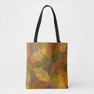 Bolso De Tela seamless vintage pattern with leaves in yellow col