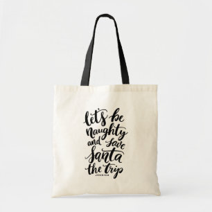 Bolso De Tela Seamos divertidos puesto letras mano traviesa