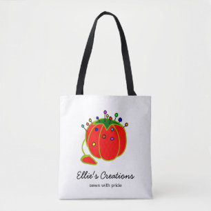 Bolso De Tela Seamstress Red Pin Cushion Seamstress