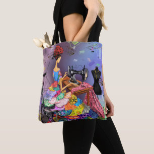 Bolso De Tela Seamstress Woman Tote Bag