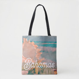 Bolso De Tela Seashells and Ocean Tote Bag