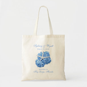 Bolso De Tela Seaside Garden Wedding Bienvenida Tote Bag
