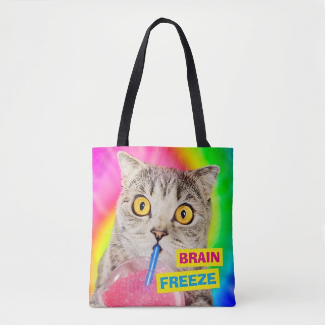 Bolso De Tela Secador de gato (Anverso)