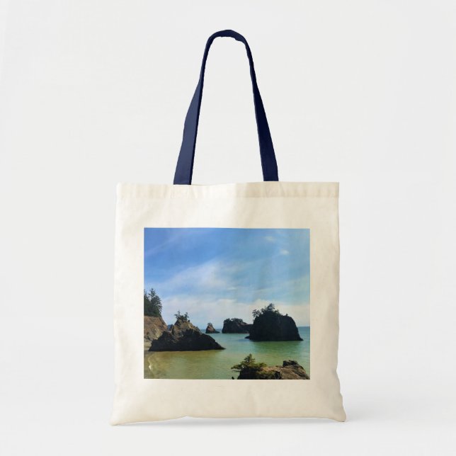 Bolso De Tela Secret Beach, Samuel H. Boardman, Oregon (Frente)