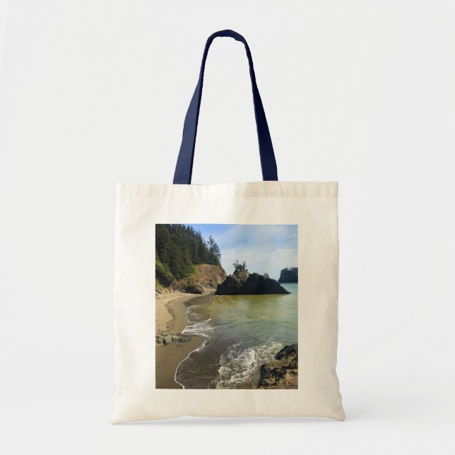 Bolso De Tela Secret Beach, Samuel H. Boardman, Oregon (Frente)