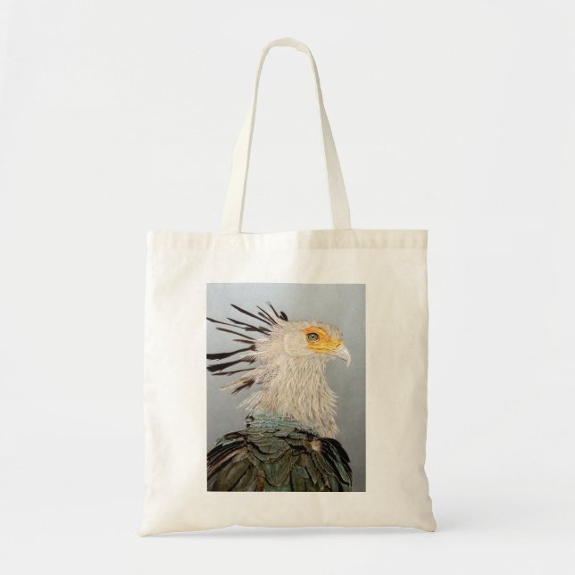 Bolso De Tela Secretary Bird (Frente)