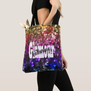 Bolso De Tela Secuencia de glamour brillante