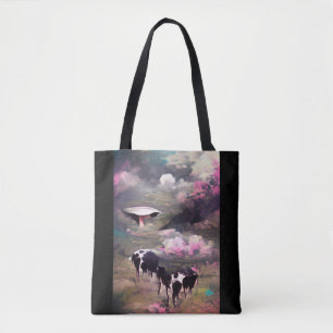 Bolso De Tela Secuestro de vacas de OVNI