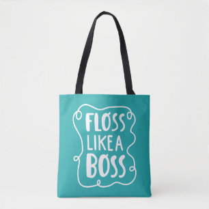 Bolso De Tela Seda como una frase dental de Boss el