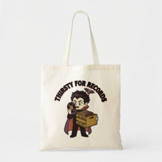Bolso De Tela Sediento de Discos
