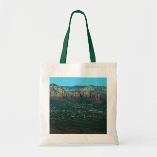 Bolso De Tela Sedona y Coffee Pot Rock desde arriba