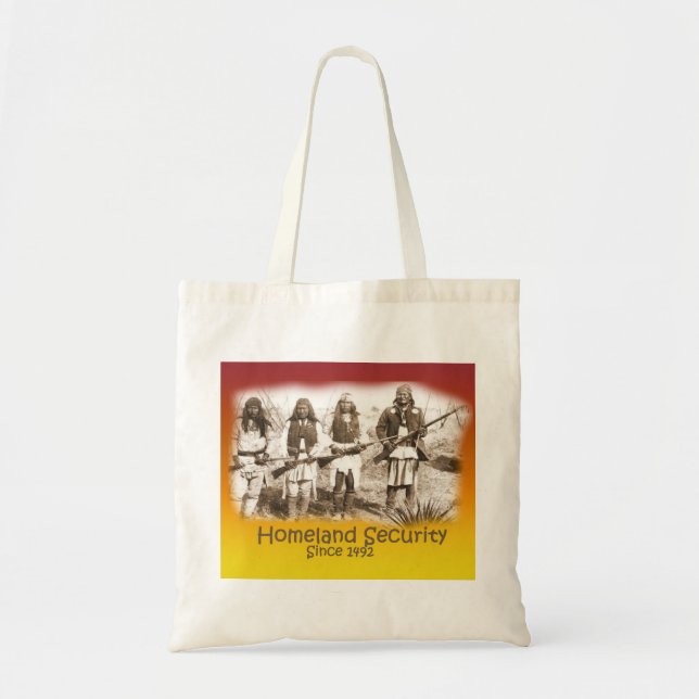 Bolso De Tela Seguridad de patria Apache (Frente)