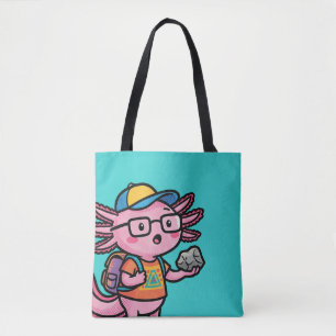 Bolso De Tela Seguro que axolotl preguntas Meme Sarcástico Lindo