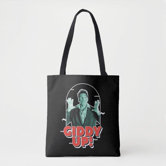 Bolso De Tela Seinfeld | Kramer - Giddy Up! (Anverso)