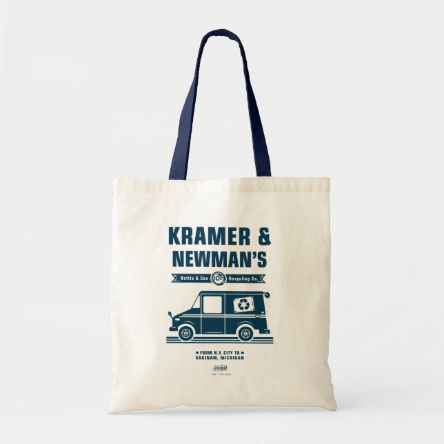 Bolso De Tela Seinfeld | Kramer & Newman's Recycling Co. (Frente)