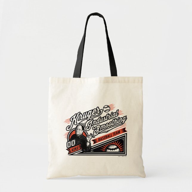 Bolso De Tela Seinfeld | Kruger Industrial Baseball (Frente)