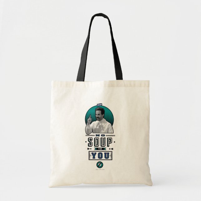 Bolso De Tela Seinfeld | Sin Sopa Para Usted Gráfico (Frente)