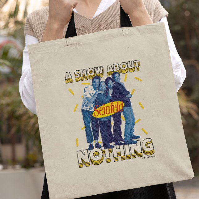 Bolso De Tela Seinfeld | Un show sobre nada (Person carrying tote bag)