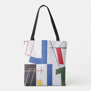 Bolso De Tela Seis espacios con cruces Sophie Taeuber-Arp