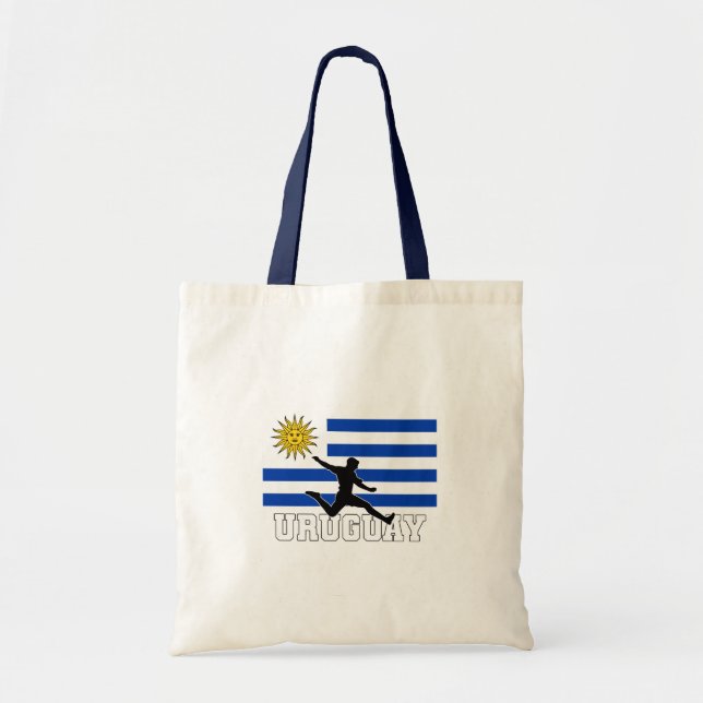 Bolso De Tela Selección De Fútbol De Uruguay (Frente)