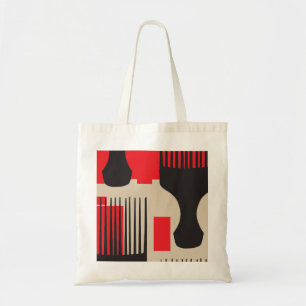 Bolso De Tela Selección roja del Afro del peine del pelo negro