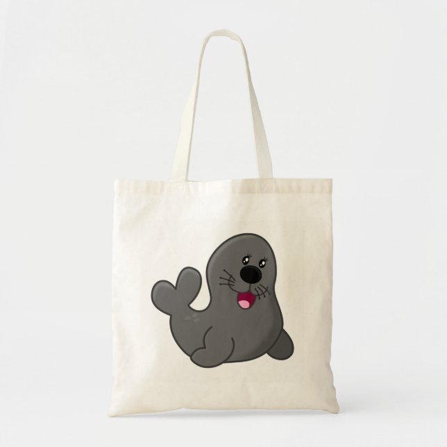 Bolso De Tela Sello (Frente)