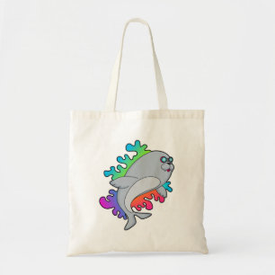Bolso De Tela Sello con lentes