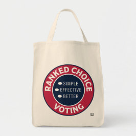 Bolso De Tela Sello de elección de clasificación y elecciones