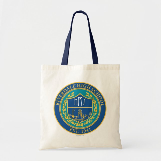 Bolso De Tela Sello de escuela secundaria de Riverdale (Frente)