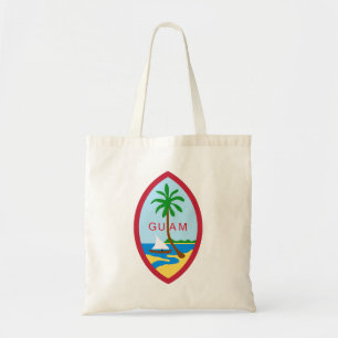Bolso De Tela Sello de Guam