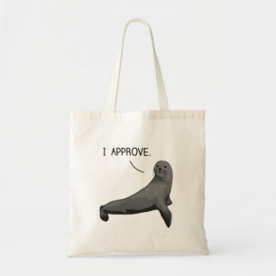 Bolso De Tela Sello de la aprobación