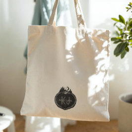 Bolso De Tela Sello de Naturaleza con Monograma | Nombre Persona